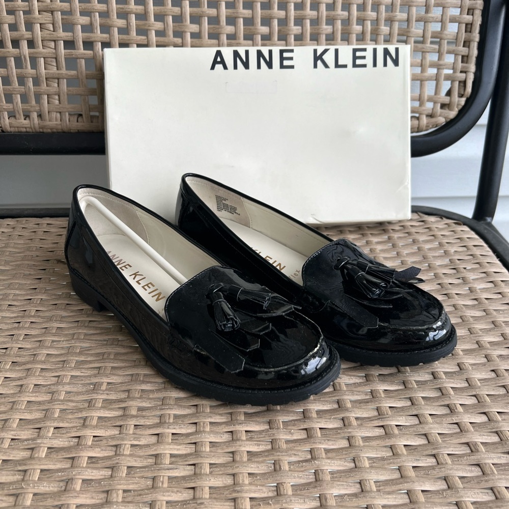 Anne Klein Women's Black Loafers Size 8.5